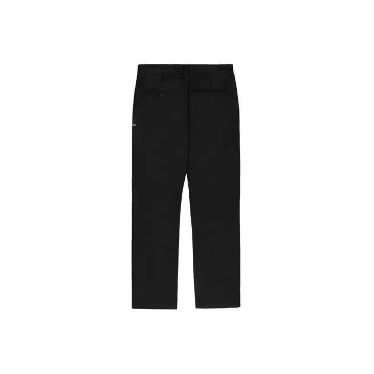 CHEMIST CREATIONS Straight Casual Pants Unisex Black-1