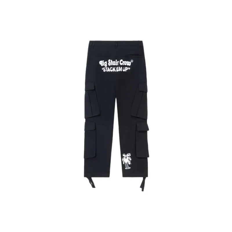 LiNing x Steven Harrington Cargo Pants Men's Black-1