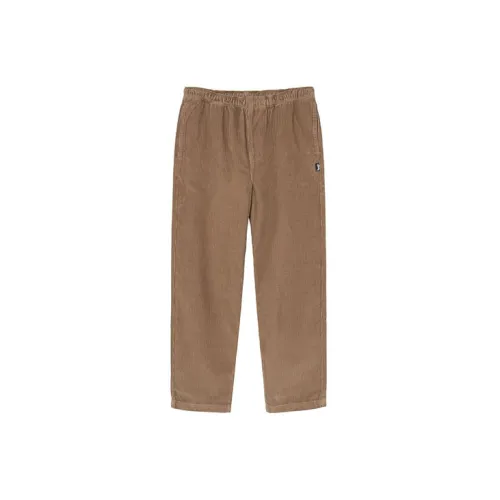 Stussy Casual Pants Men Brown