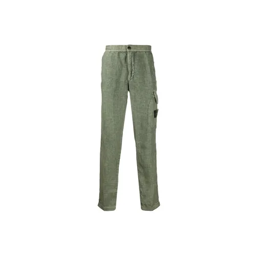 STONE ISLAND Cargo Pants Men Green