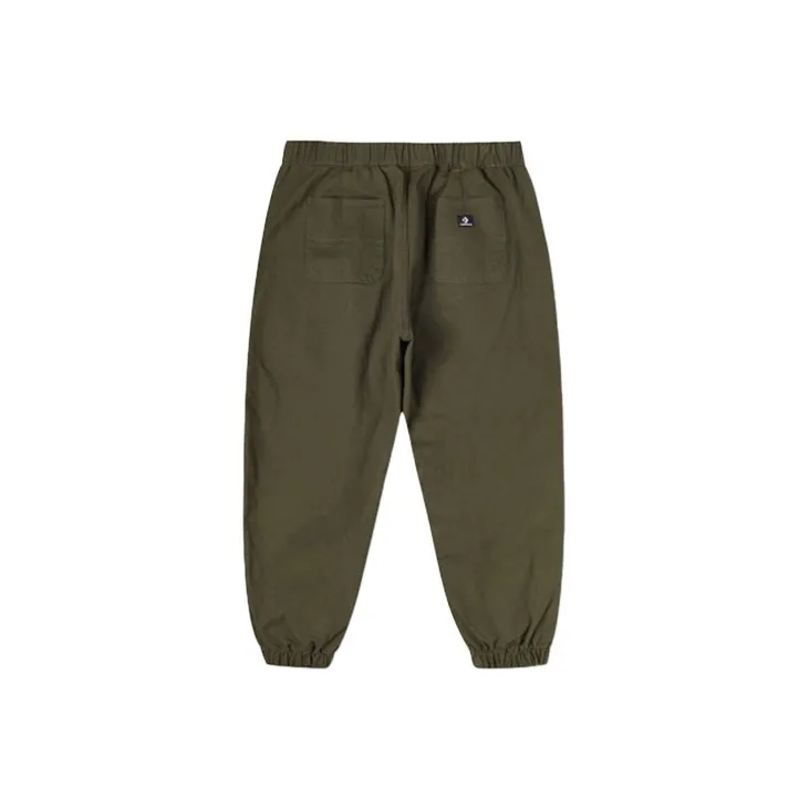 Converse Casual Pants Men Army Khaki Pants-1