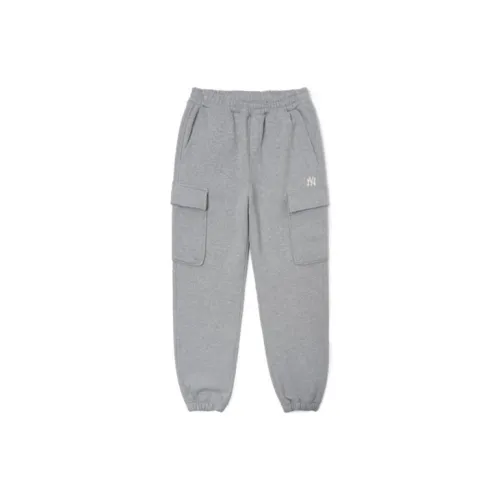 MLB New York Yankees Knitted Sweatpants Unisex Gray