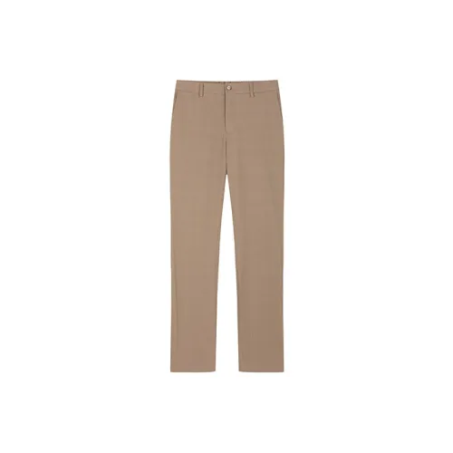 DAVID NAMAN Suit Trousers Men Khaki