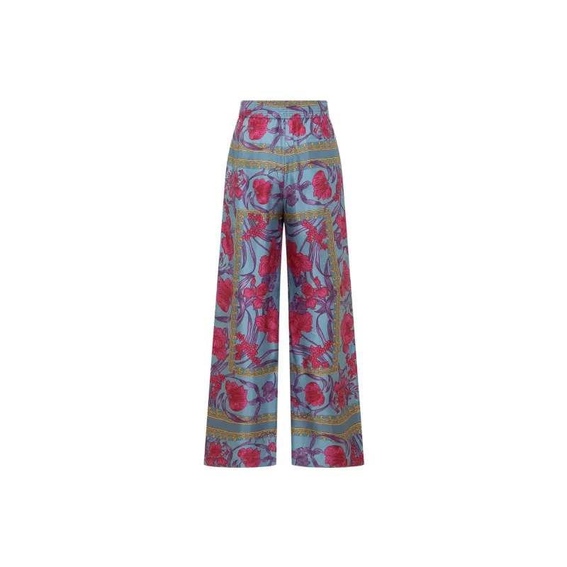 VERSACE Casual Pants Men Purple-1