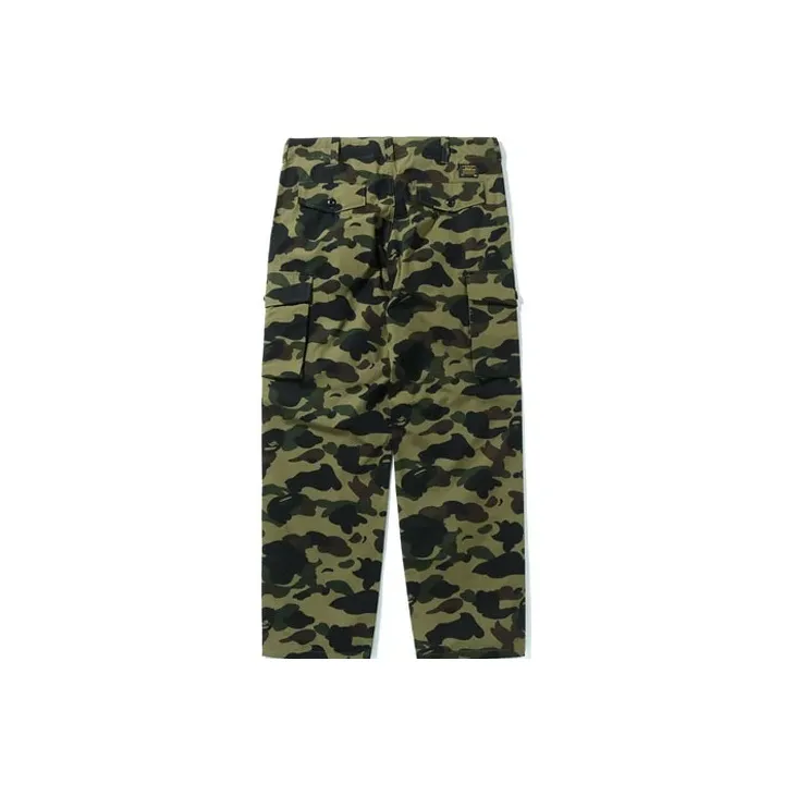 Bape 1st Camo Wide Fit 6 Pocket Pants-1