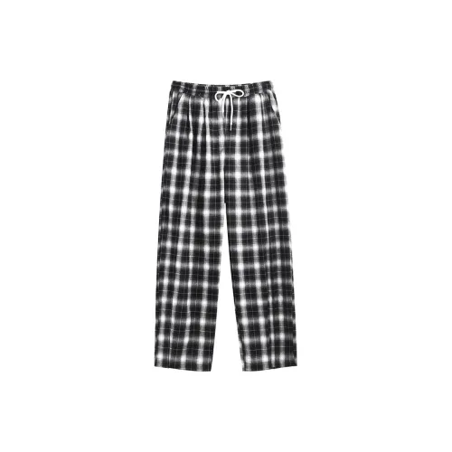 F426 Casual Pants Unisex Black/White