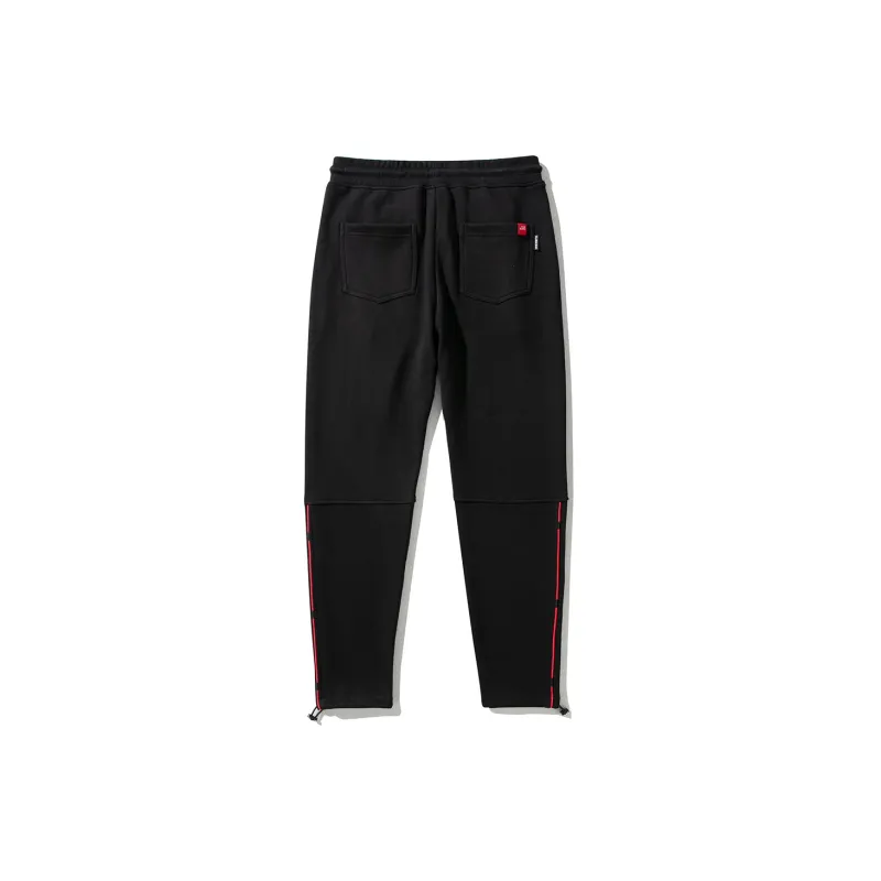 Clubxxhh Casual Pants Unisex Black-1