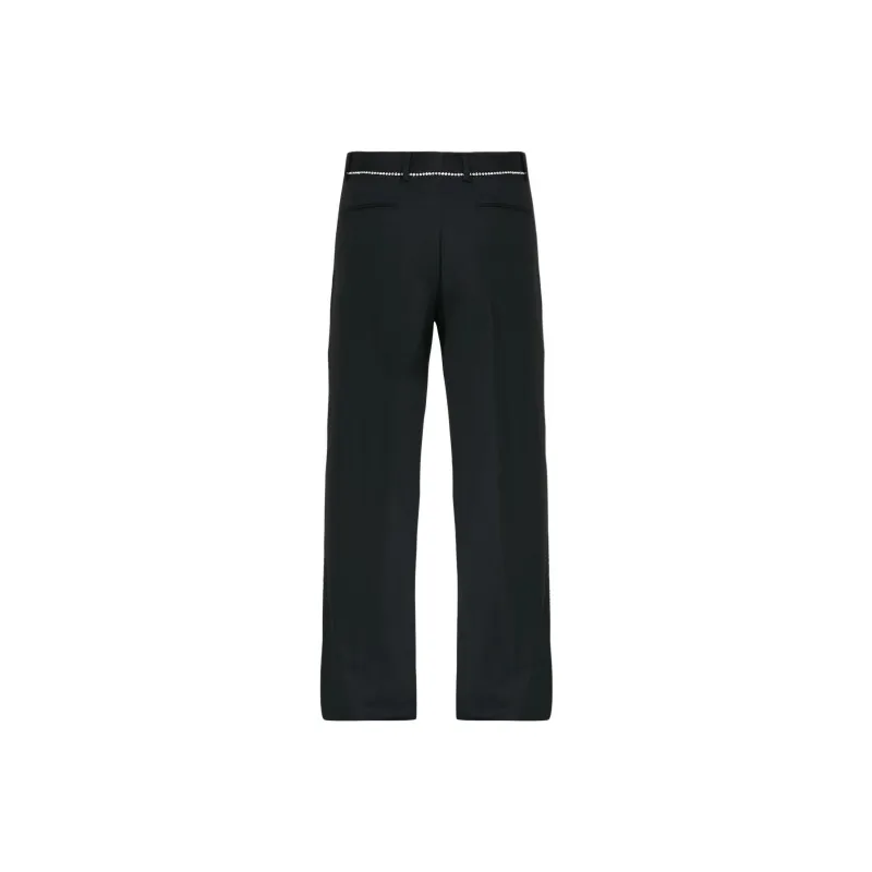 AMIRI Crystal Trim Tailored Kick Flare Jean-1
