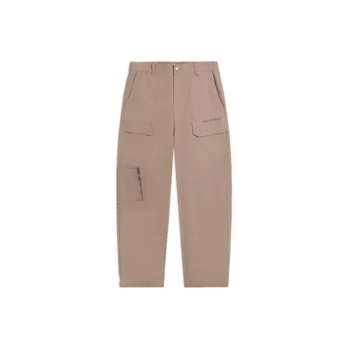 LINING CF Tracing Casual Pants Unisex Ginger Cake Brown