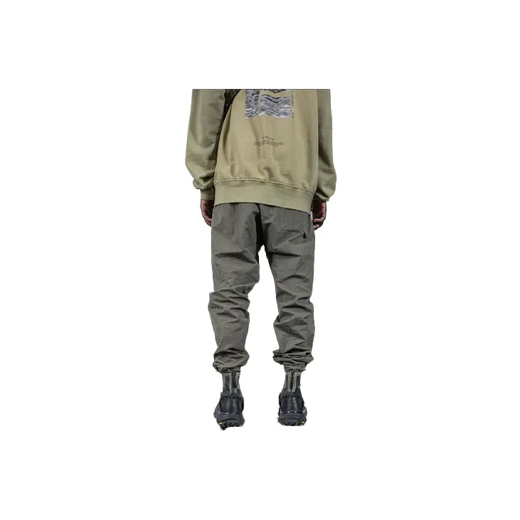 ISO.POETISM SS22 Jogger Casual Pants Men's Green-1