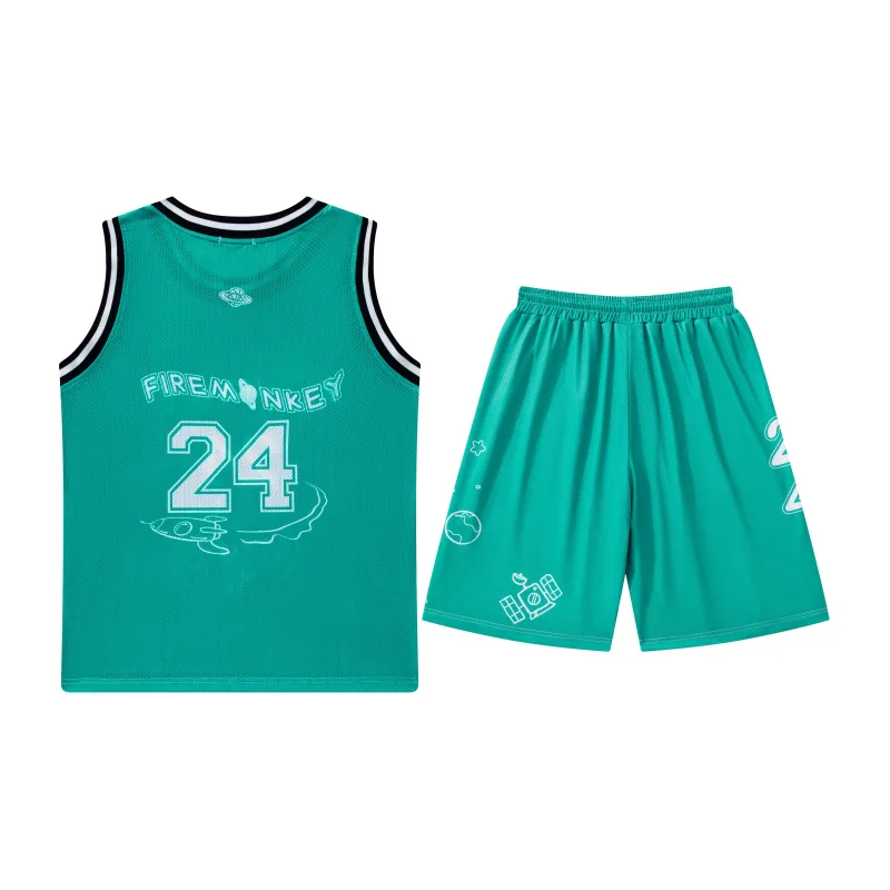 FireMonkey Astronaut Collection Basketball Suit Unisex-15