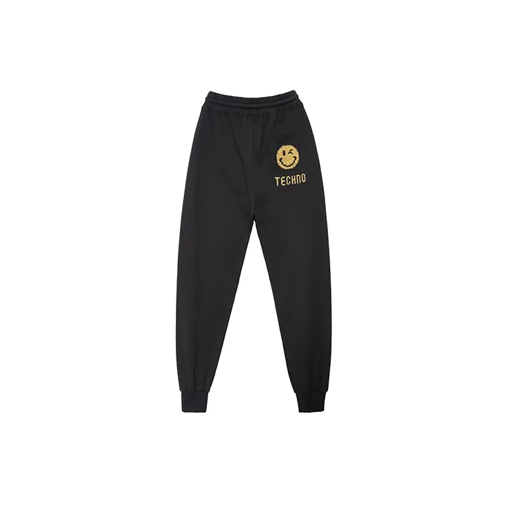 TCH Knitted Sweatpants Unisex Black-1