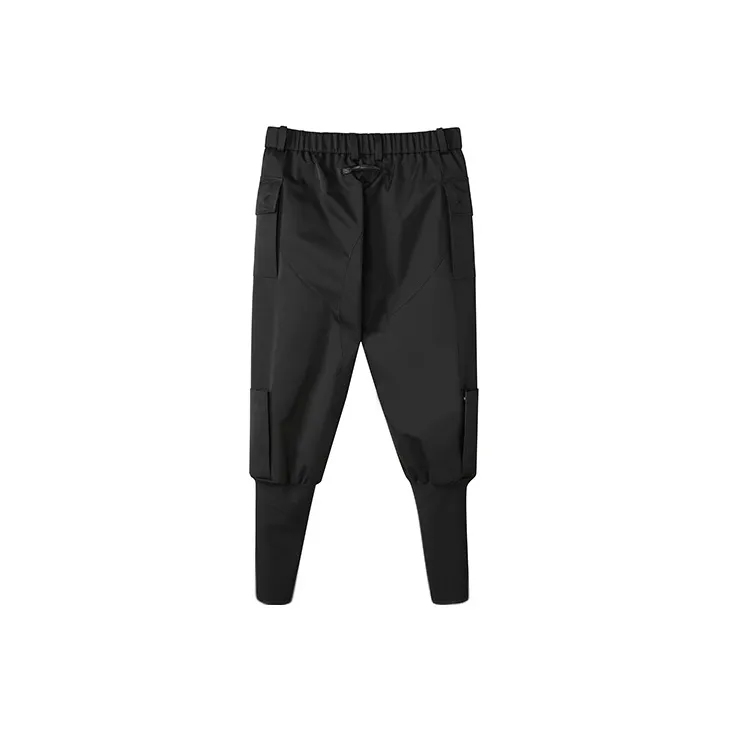 NORVINCY Versatile Pure White Cleanfit Cargo Pants Unisex-1