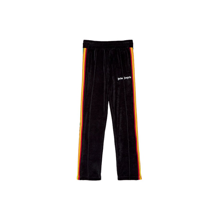 PALM ANGELS Logo Embroidered Side Stripe Detailed Pants XXL