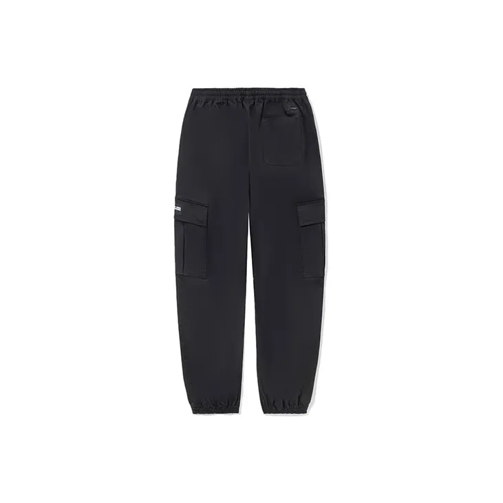 LiNing Knitted Sports Pants Men's Black-1
