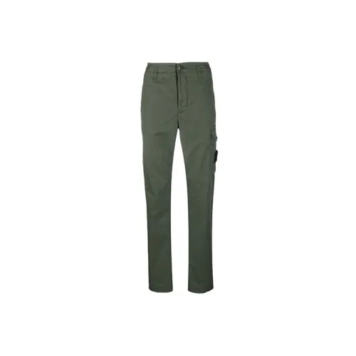 STONE ISLAND Cargo Pants Men Green