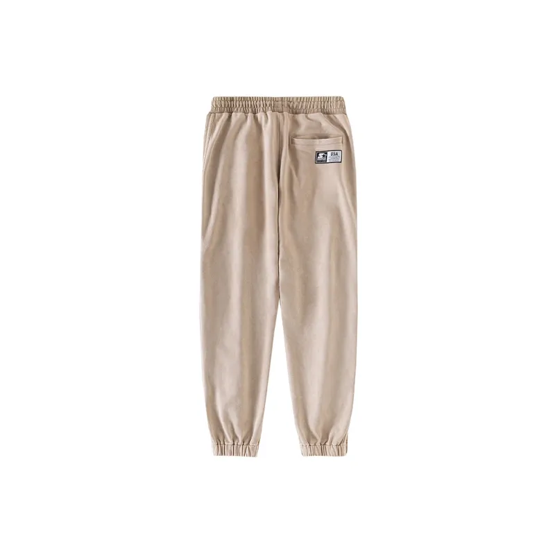 STARTER Knitted Sweatpants Unisex Quicksand Gray-1