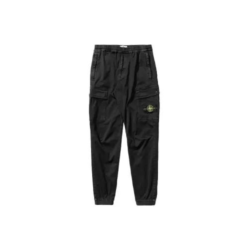 STONE ISLAND Casual Pants Men Black