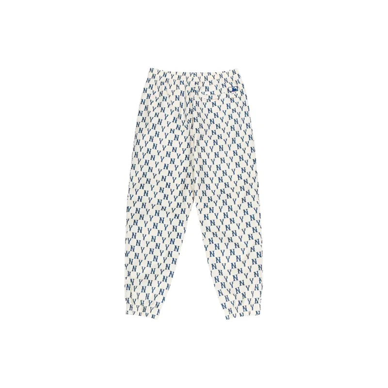 MLB Casual Pants Unisex Cream-1