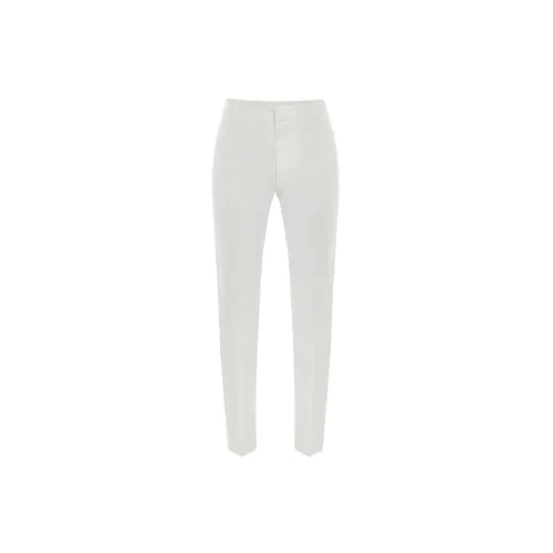 Alexander McQueen Suit Trousers Men White