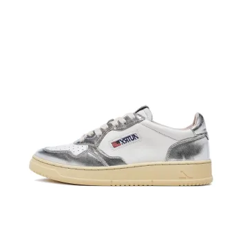 AUTRY Medalist Low Top Bicolor 'White Silver' Women's