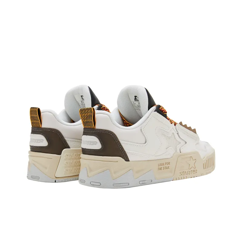 STARTER Skateboard Shoes Men Low Top White-3