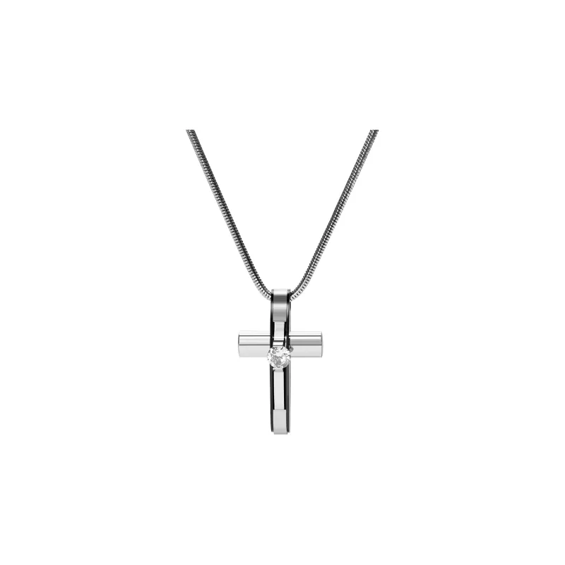 Cooraree Necklaces Unisex Silver-0