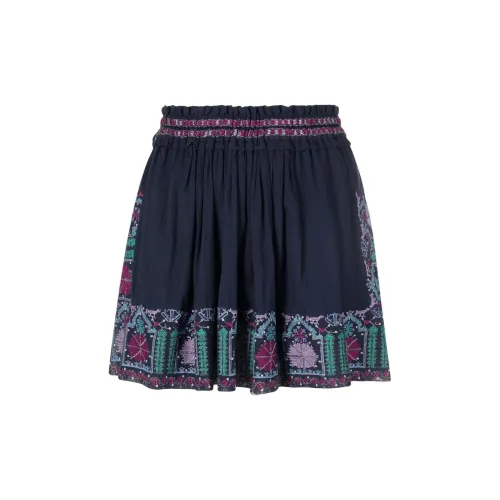 ISABEL MARANT Casual Short Skirts Women's Dark Blue