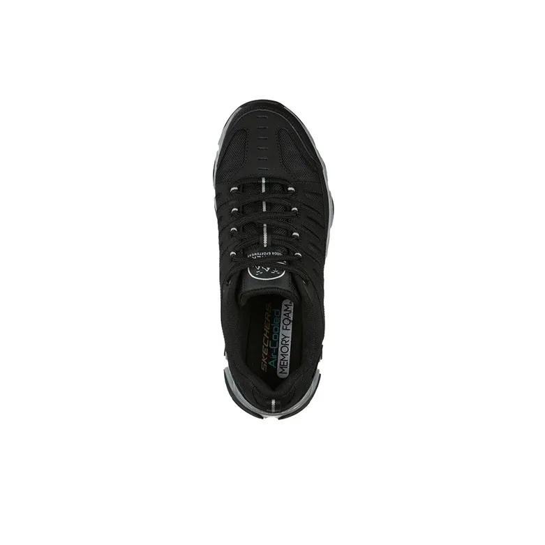 Skechers Relaxed Fit Cushioning, Slip Resistant, Abrasion Resistant, Waterproof Low Top Step Shoes Men's Black-2