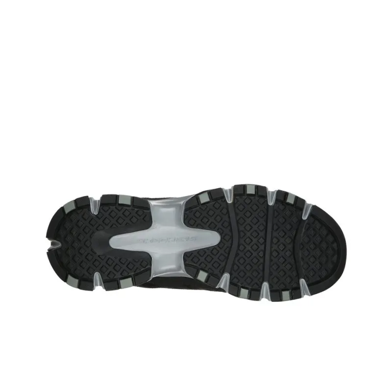 Skechers Relaxed Fit Cushioning, Slip Resistant, Abrasion Resistant, Waterproof Low Top Step Shoes Men's Black-3
