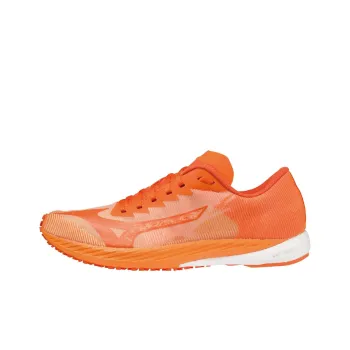 Mizuno Wave Duel 3 Anti-Slip Wear-Resistant Low-Top Running Shoes Orange White