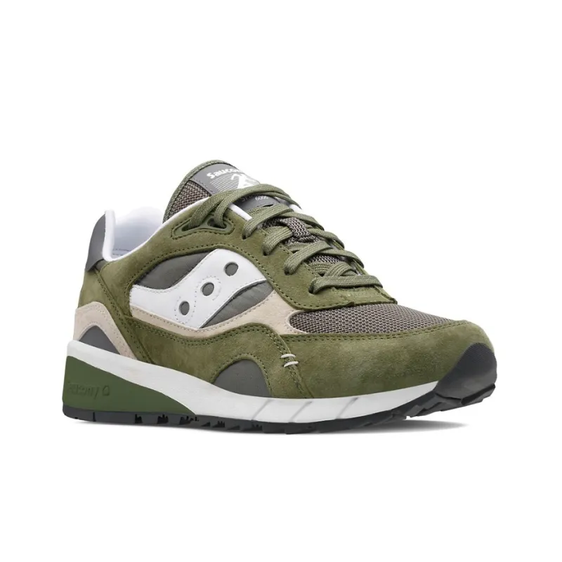 saucony Shadow 6000 Premium Green Beige-2