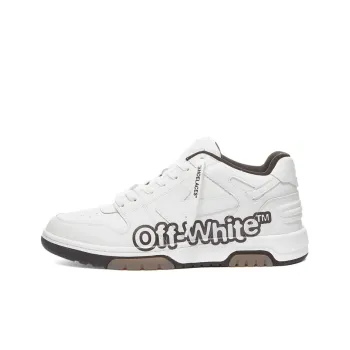 OFF WHITE Out Of Office Low Top For Walking Sneaker 'White Black'