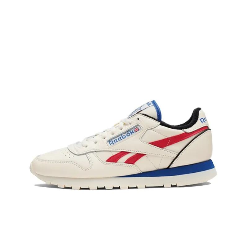 Reebok Classic Leather 1983 Vintage White Blue Red-0