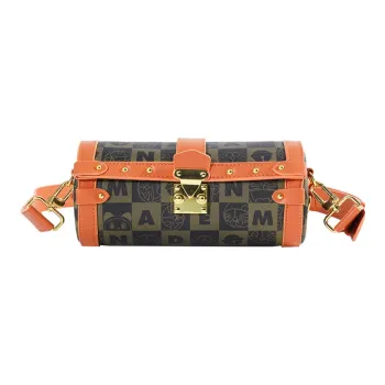 OTA PU Crossbody Bag Shoulder Bag Regular Women's Brown Off-White