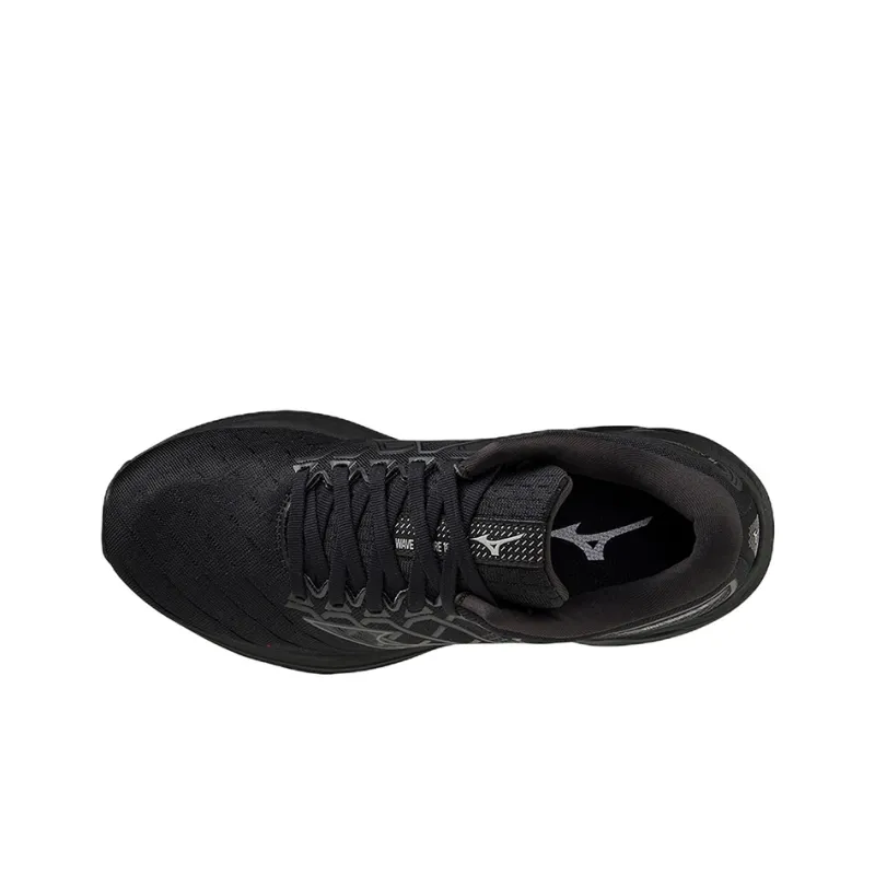 Mizuno Wave Inspire 18 Durable Breathable Low-Top Running Shoes Women's Black-2