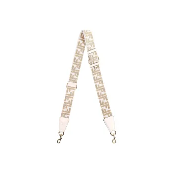FENDI Polyamide Bag Strap Unisex White