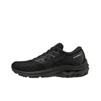Mizuno Wave Inspire 18 Durable Breathable Low-Top Running Shoes Women's Black