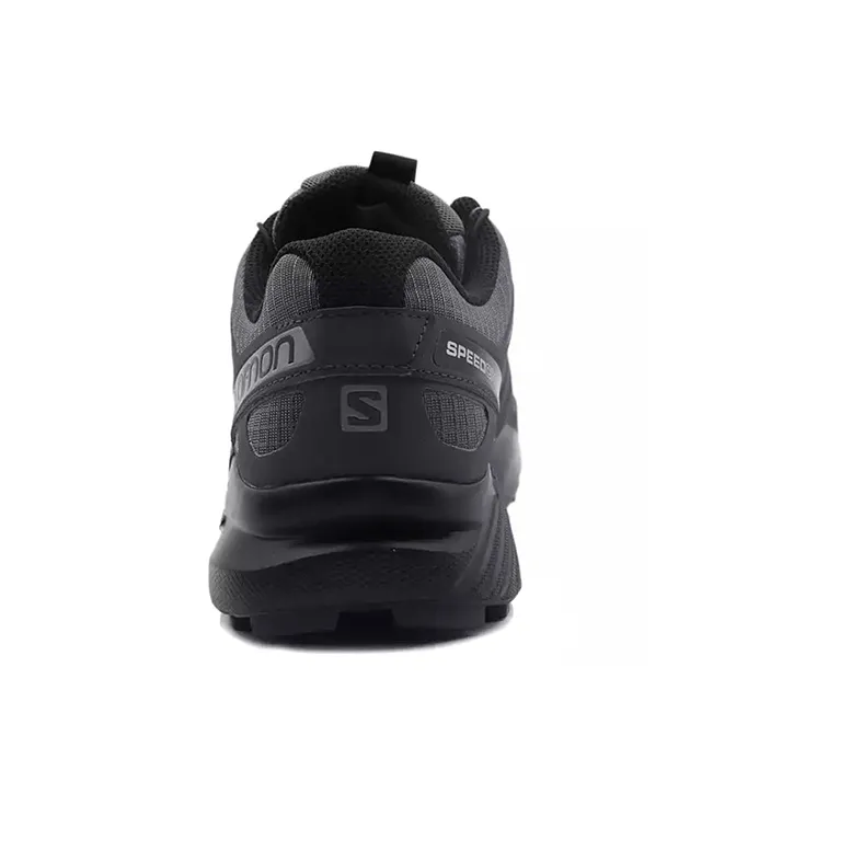 SALOMON Speedcross 4 Slip Resistant, Abrasion Resistant, Breathable Low Top Running Shoes Men's Dark Gray-3