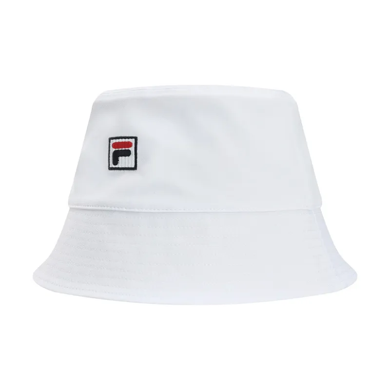 FILA Polyester Bucket Hats Unisex Standard White-2
