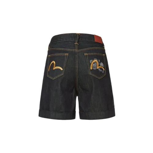 EVISU Denim Shorts Women's Marine Blue