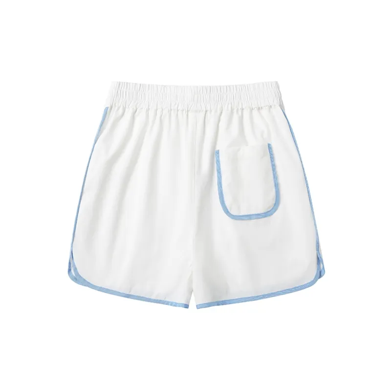 UNRETRO Casual Shorts Women's White-1