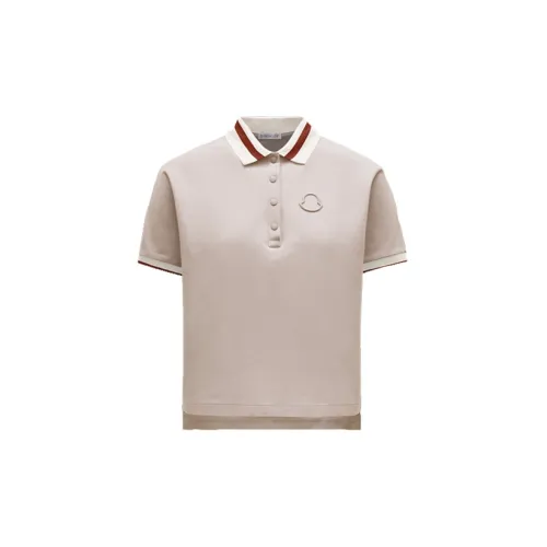 Moncler Polo Shirts Women's Pink