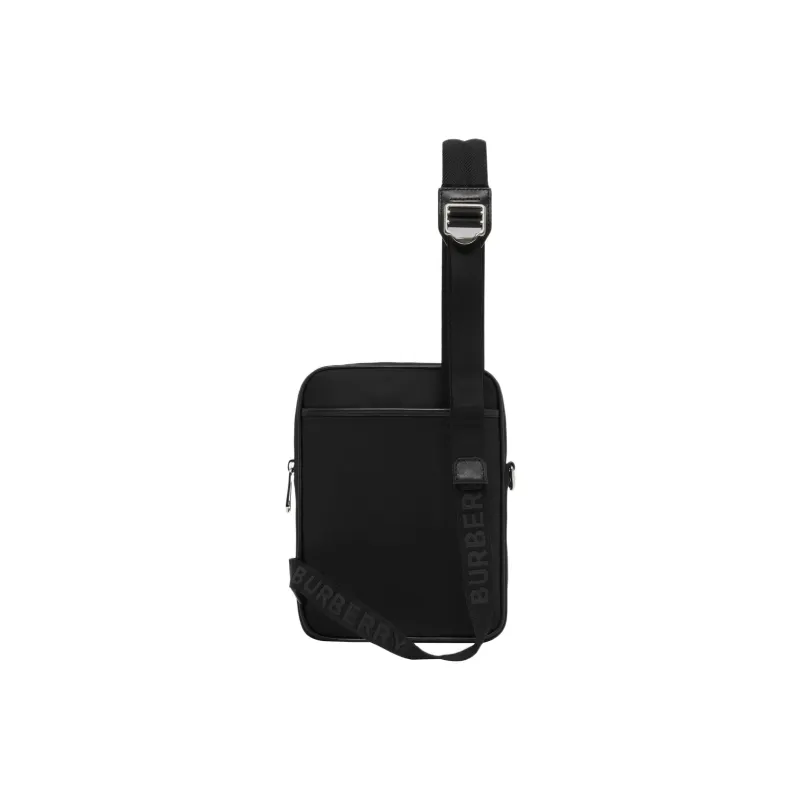 Burberry Kieran Crossbody Bag Black/White-4
