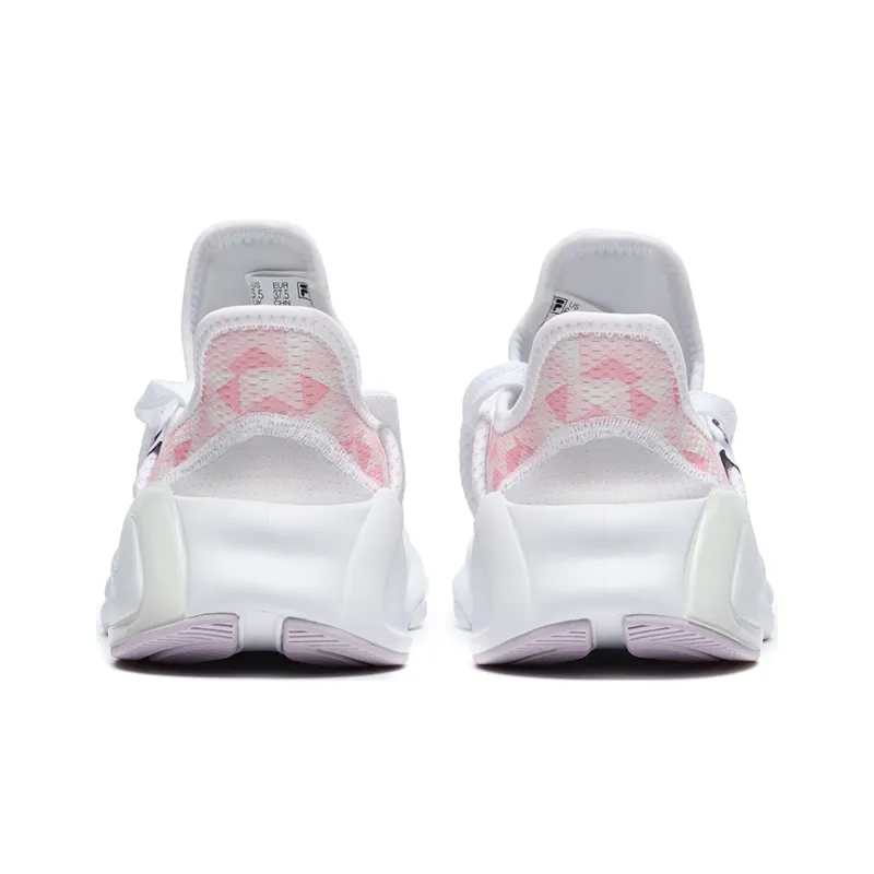 FILA Athletics Donna Dance Slip Resistant Low Top Casual Shoes Women's FILA White-3