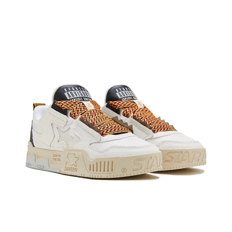 STARTER Skateboard Shoes Men Low Top White-2