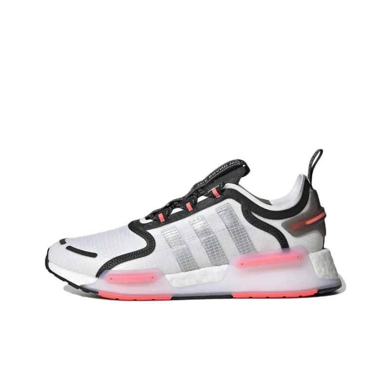 Adidas Nmd R1 V3 White Matte Silver Crimson-0