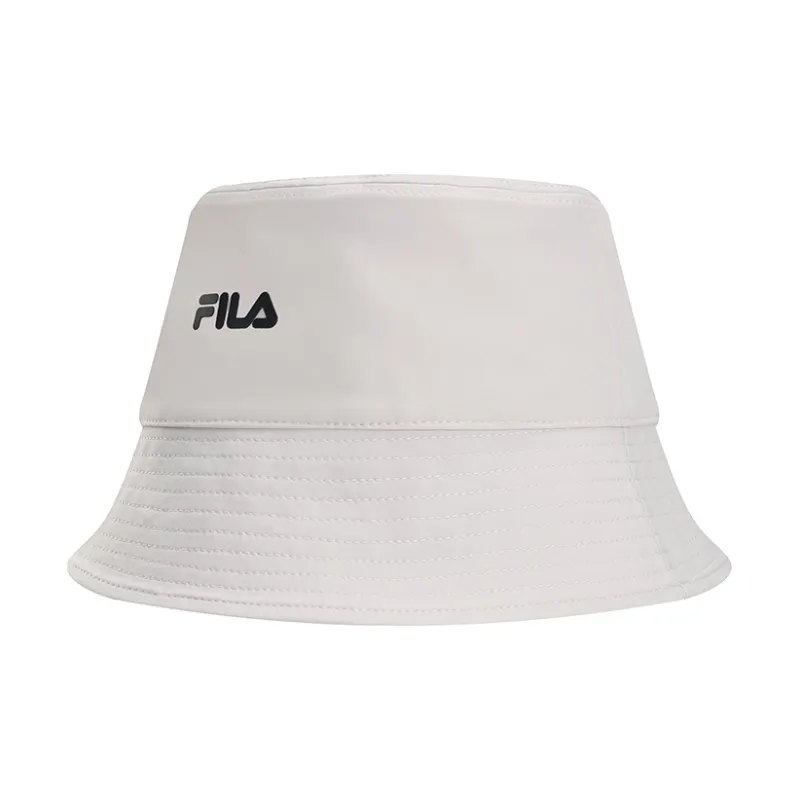 FILA Polyester Bucket Hats Unisex Standard White-3