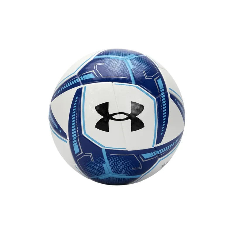 Under Armour Size 5 Soccer Machine Stitched Soccer Ball Unisex White Blue-5