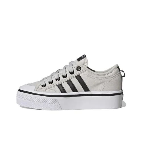 Nizza Women's Adidas Originals Platform 'Grey Black' Women's